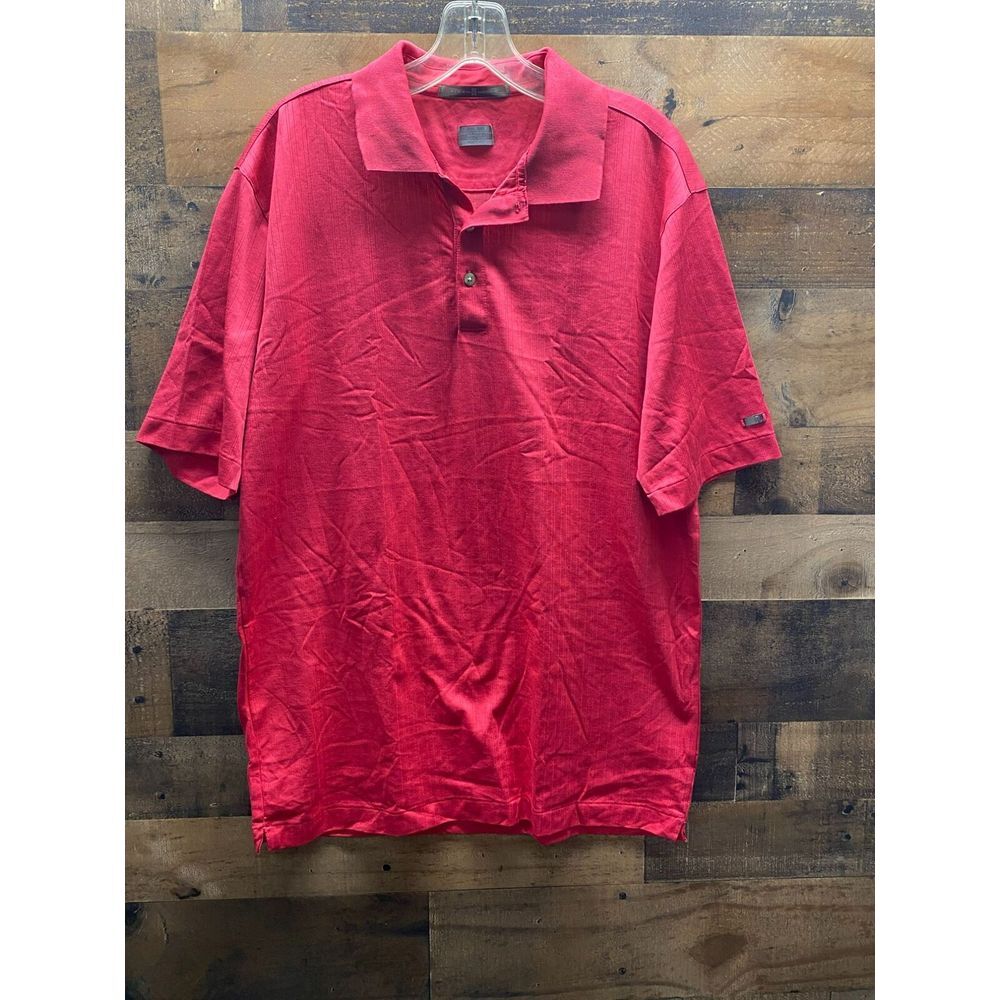 Tiger‎ Woods Nike Dri Fit Polo Size Medium